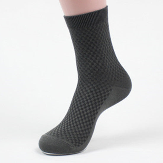 Men’s Bamboo Business Socks – Breathable & Soft (5 or 10 Pairs) - 3KDyn